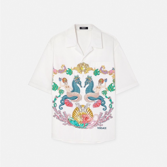 Versace CORAL THEATRE SHIRT - Picture 1 of 11